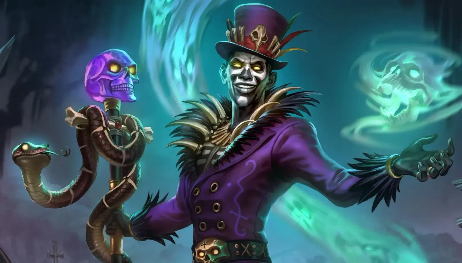 Baron Samedi 老虎機遊戲畫面，Yggdrasil 開發的巫毒主題博弈遊戲