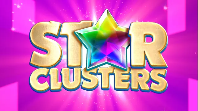 MegaClusters 老虎機機制示意圖，符號分裂與 Cluster Pay 效果