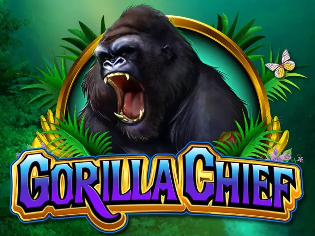 WMS 老虎機遊戲《Gorilla Chief》的森林主題遊戲畫面