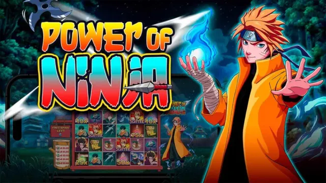 Power of Ninja 老虎機遊戲畫面，Pragmatic Play 忍者主題老虎機